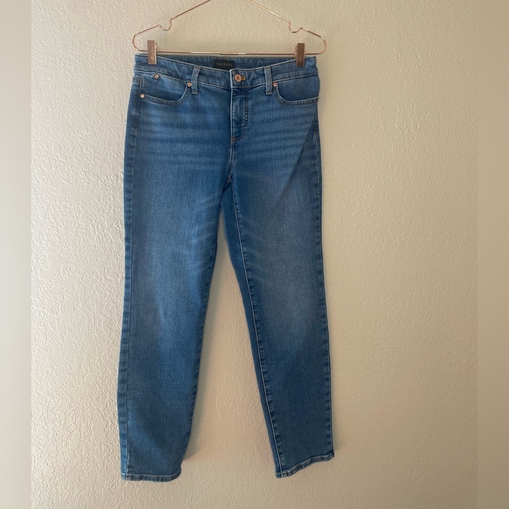Talbots Slim Ankle Jeans in Rockaway Wash - Picture 4 of 9